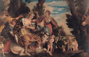 De Verkrachting van Europa door Paolo Veronese